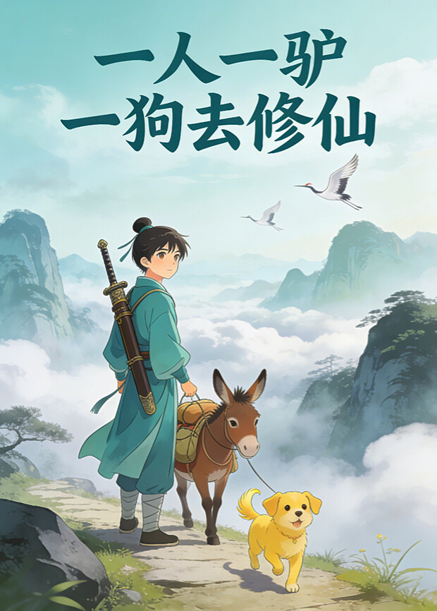 一人一驴一狗去修仙第二季 海报 高清在线观看