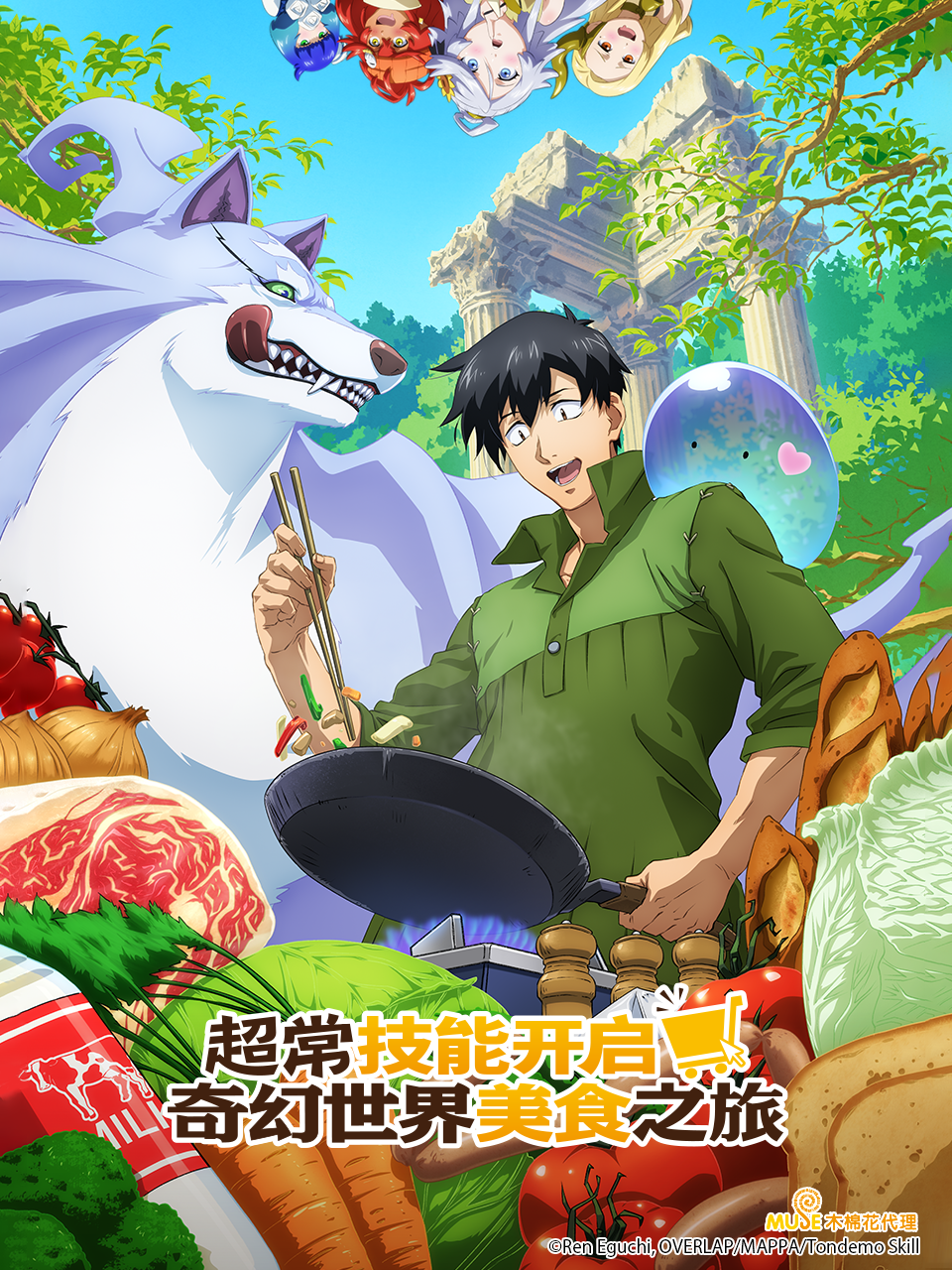 超常技能开启奇幻世界美食之旅（中配版） 海报 高清在线观看