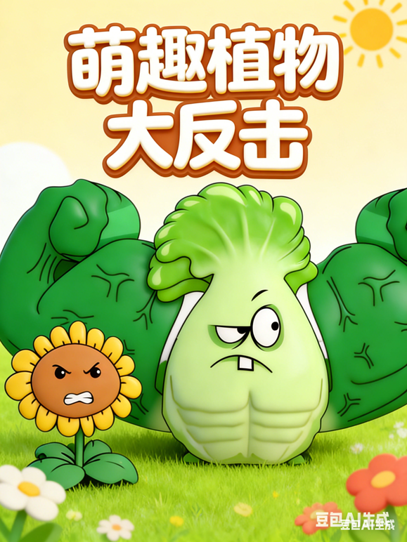 萌趣植物大反击 海报 高清在线观看