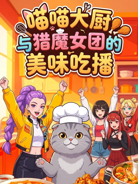 喵喵大厨与猎魔女团的美味吃播 海报 高清在线观看