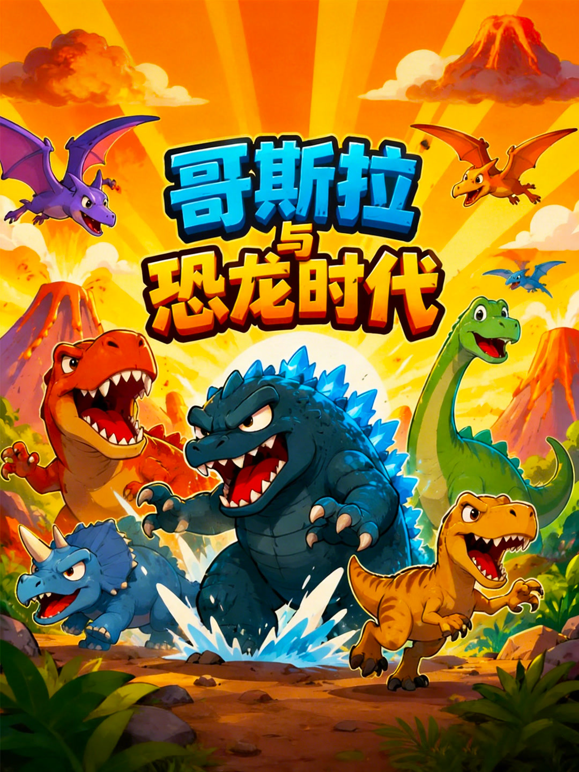 哥斯拉与恐龙时代 海报 高清在线观看