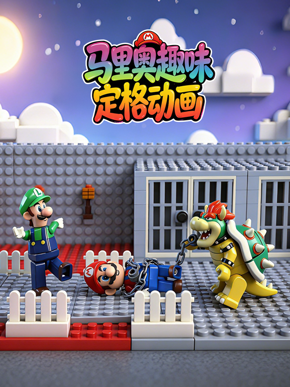 马里奥趣味定格动画 海报 高清在线观看