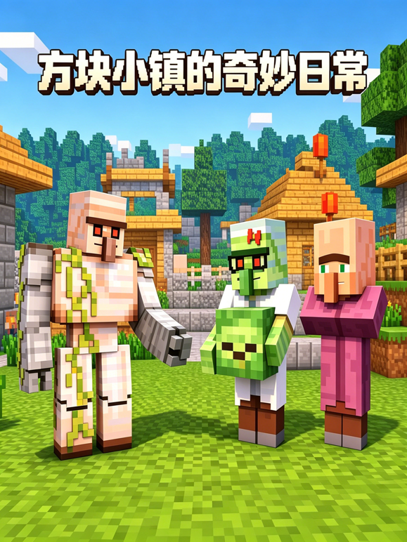 方块小镇的奇妙日常 海报 高清在线观看