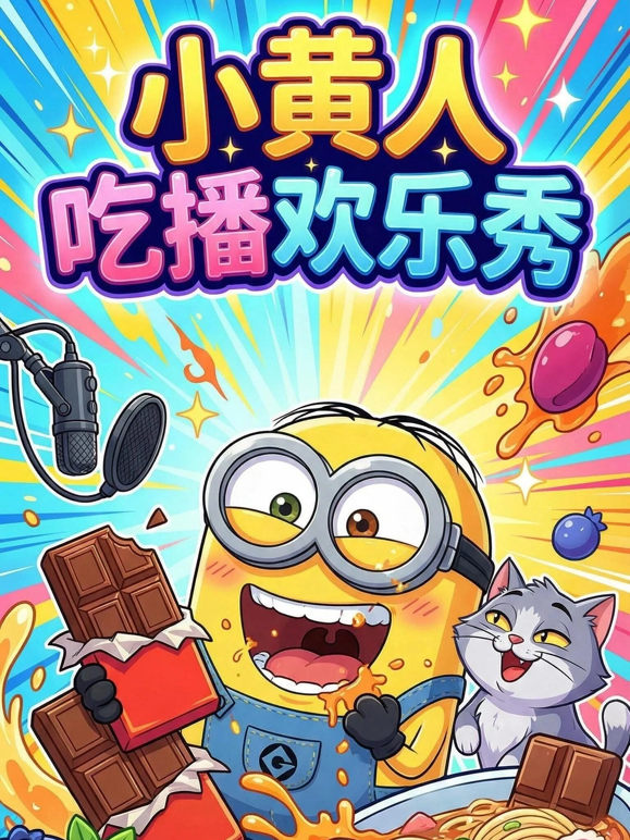 小黄人吃播欢乐秀 海报 高清在线观看
