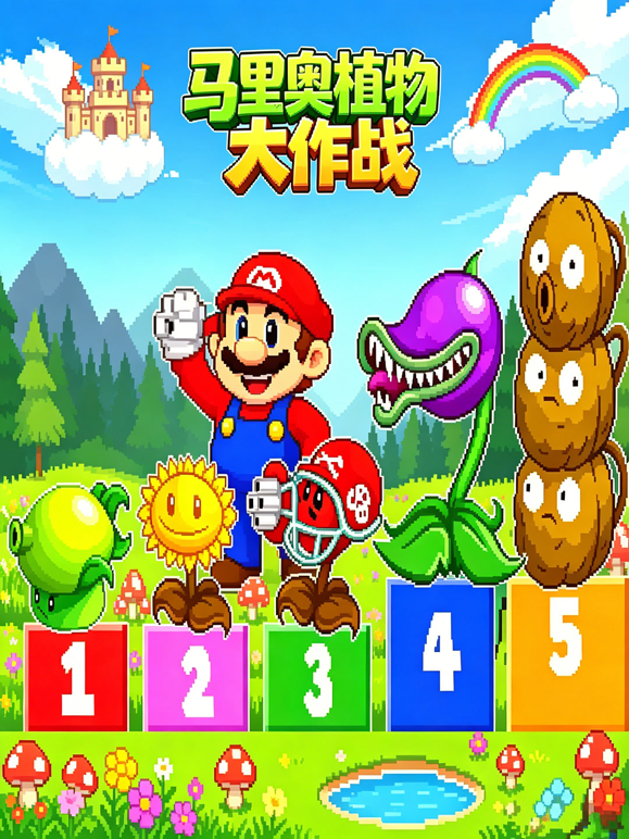 马里奥植物大作战 海报 高清在线观看