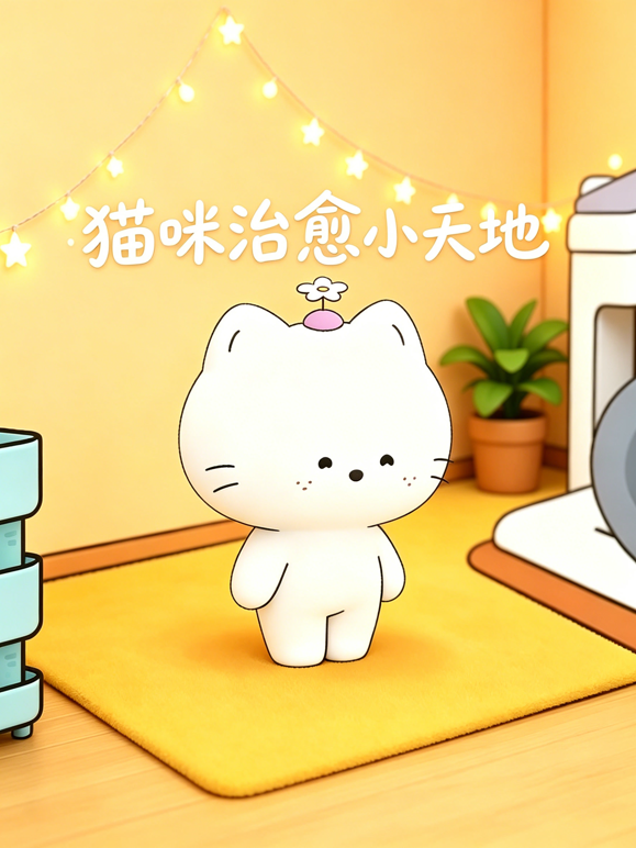 猫咪治愈小天地 海报 高清在线观看