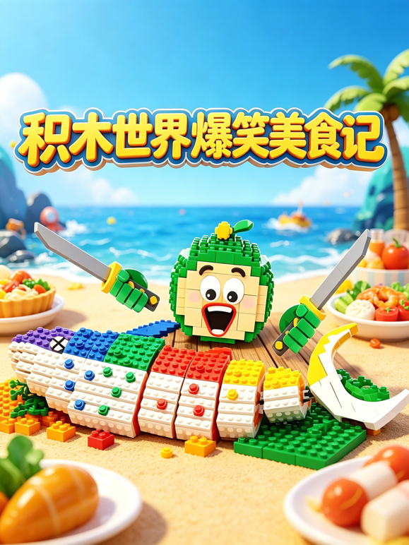 积木世界爆笑美食记 海报 高清在线观看