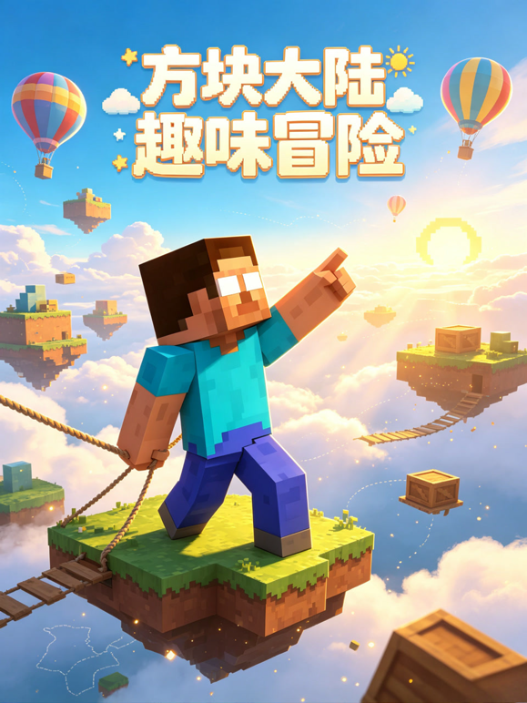 方块大陆趣味冒险 海报 高清在线观看