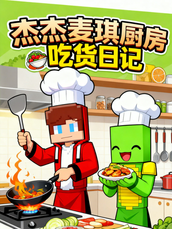 杰杰麦琪厨房吃货日记 海报 高清在线观看