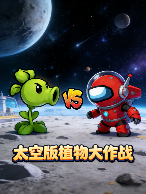 太空版植物大作战 海报 高清在线观看