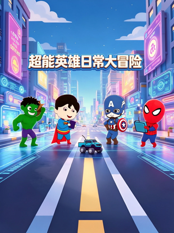 超能英雄日常大冒险 海报 高清在线观看