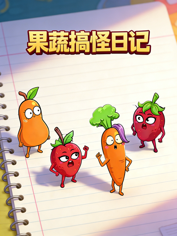 果蔬搞怪日记 海报 高清在线观看