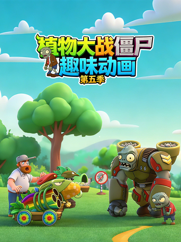 植物大战僵尸趣味动画第五季 海报 高清在线观看