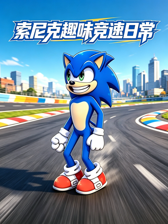 索尼克趣味竞速日常 海报 高清在线观看