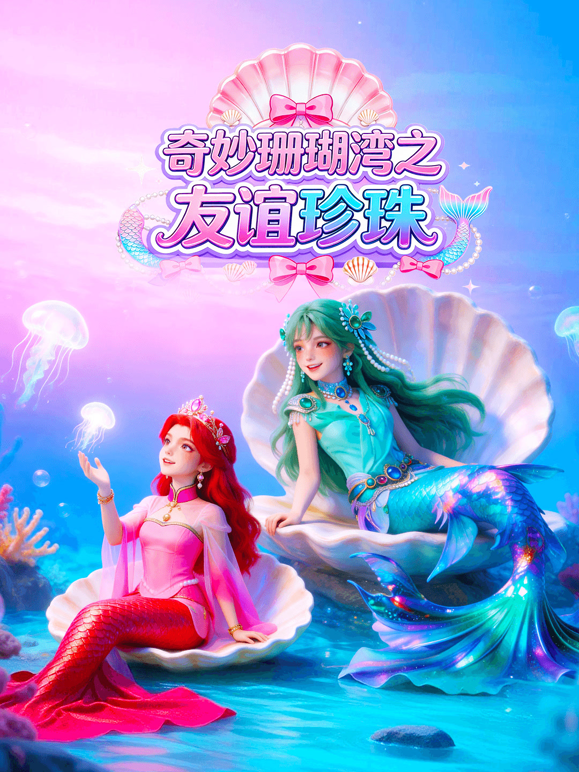 奇妙珊瑚湾之友谊珍珠 海报 高清在线观看