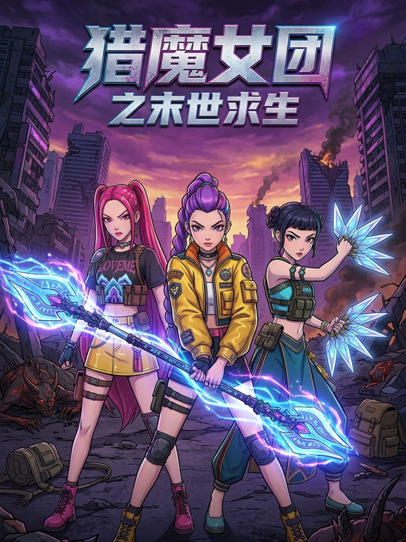 猎魔女团之末世求生 海报 高清在线观看
