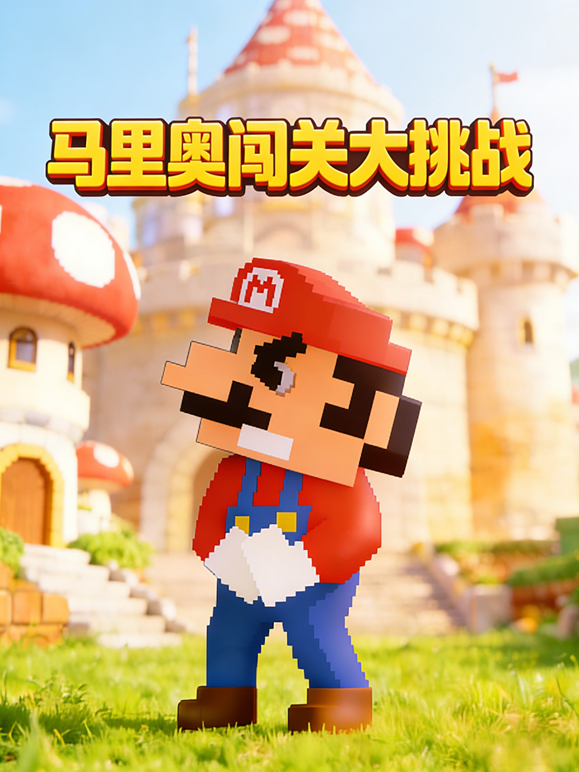 马里奥闯关大挑战 海报 高清在线观看