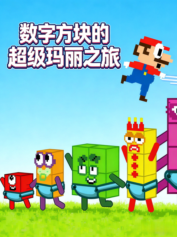 数字方块的超级玛丽之旅 海报 高清在线观看