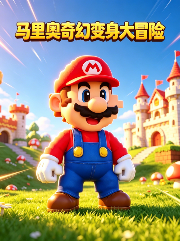 马里奥奇幻变身大冒险 海报 高清在线观看