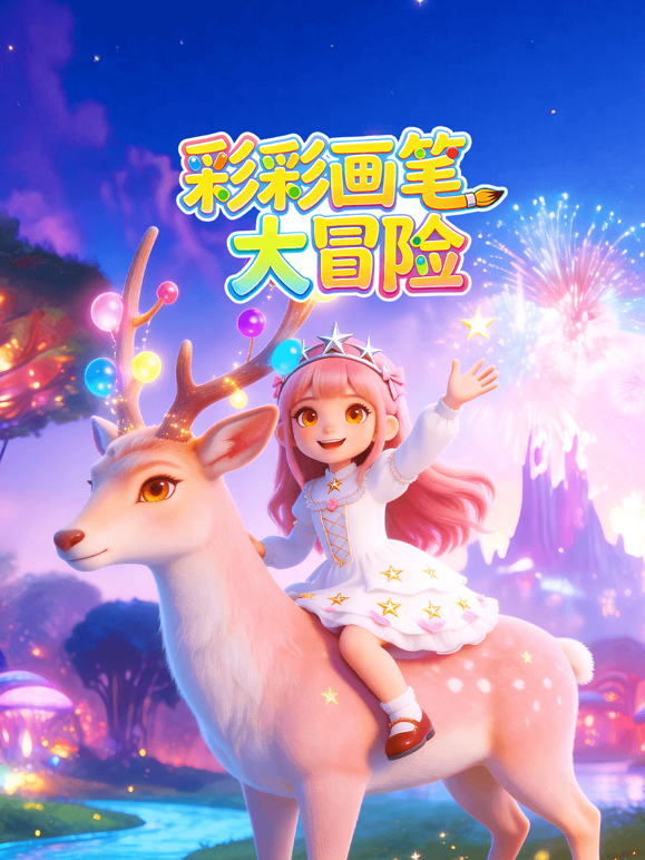 彩彩画笔大冒险 海报 高清在线观看