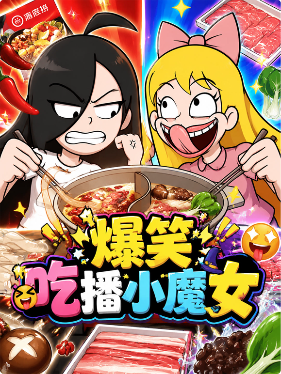 爆笑吃播小魔女 海报 高清在线观看