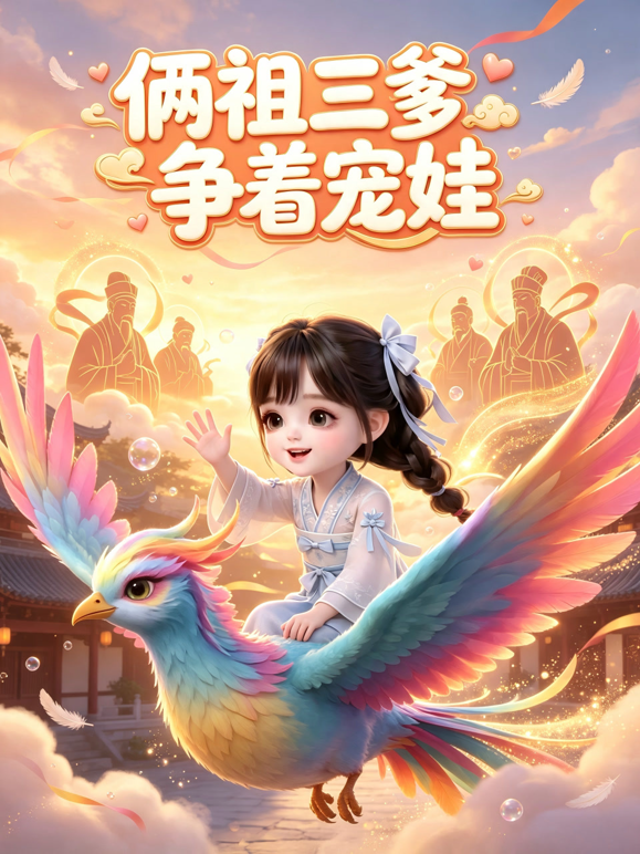 俩祖三爹争着宠娃 海报 高清在线观看