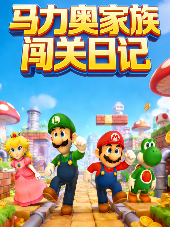 马力奥家族闯关日记 海报 高清在线观看