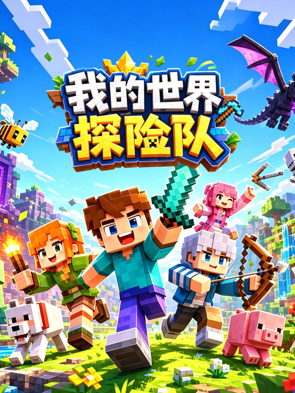我的世界探险队 海报 高清在线观看