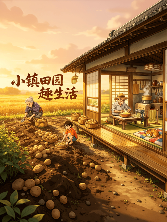 小镇田园趣生活 海报 高清在线观看