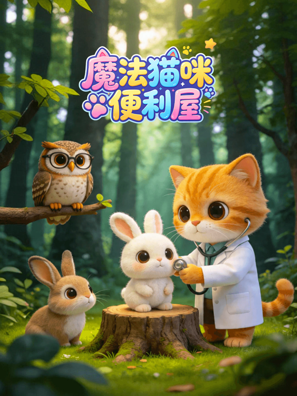 魔法猫咪便利屋 海报 高清在线观看