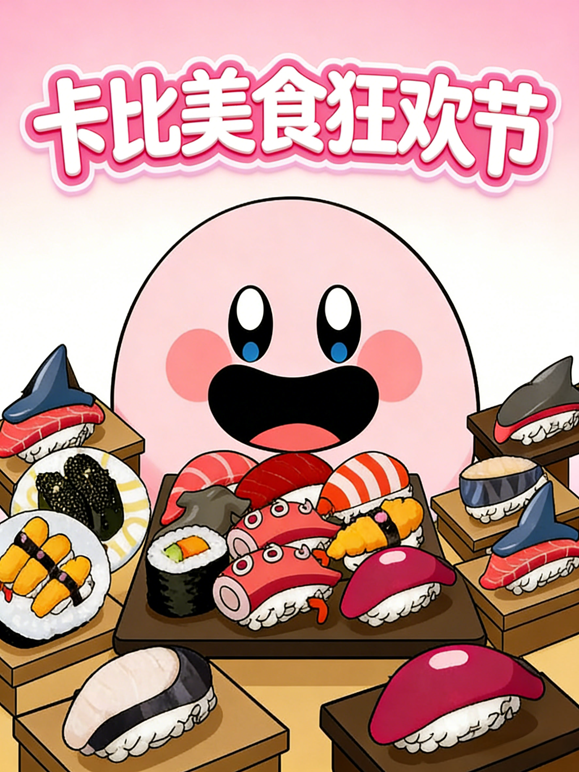 卡比美食狂欢节 海报 高清在线观看