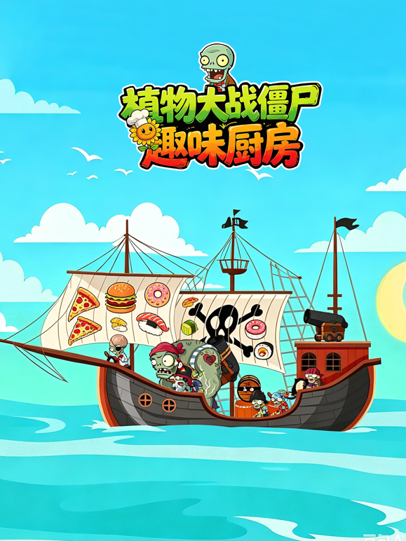 植物大战僵尸趣味厨房 海报 高清在线观看