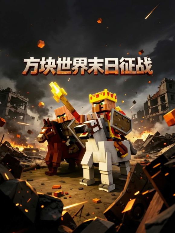 方块世界末日征战 海报 高清在线观看