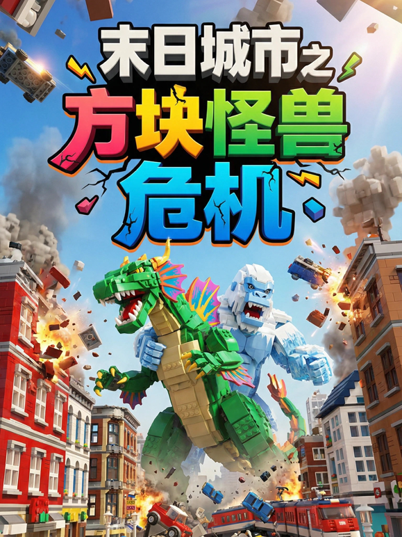 末日城市之方块怪兽危机 海报 高清在线观看