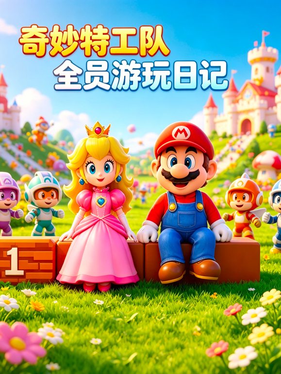 奇妙特工队全员游玩日记 海报 高清在线观看