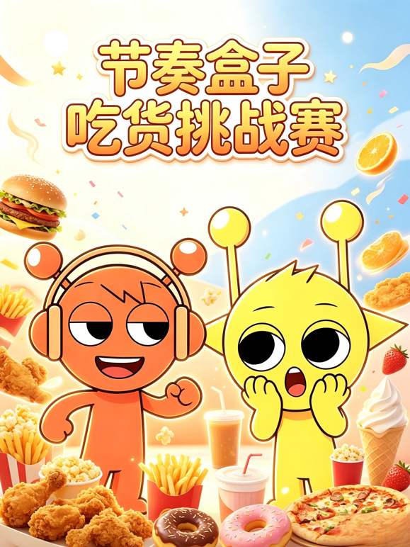 节奏盒子吃货挑战赛 海报 高清在线观看