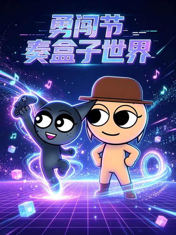 勇闯节奏盒子世界 海报 高清在线观看