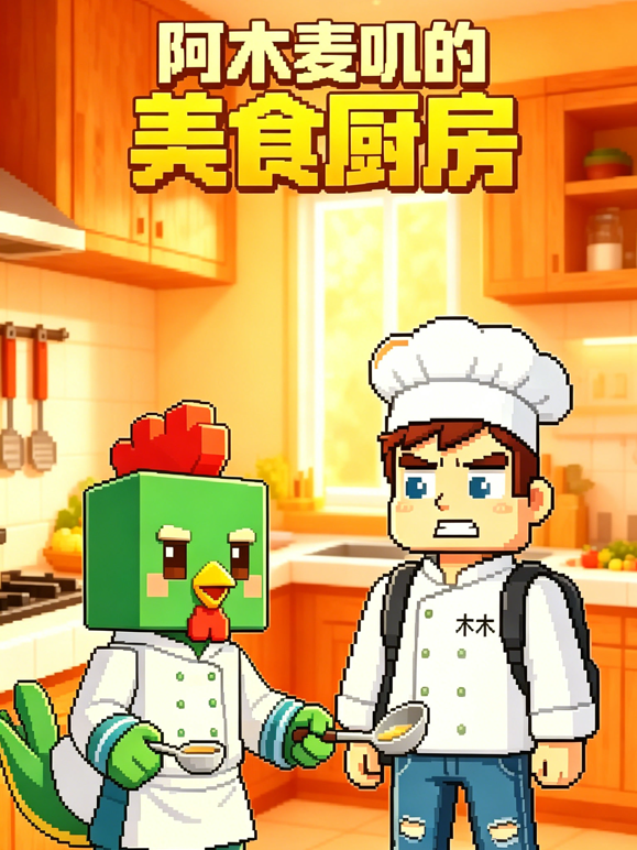阿木麦叽的美食厨房 海报 高清在线观看