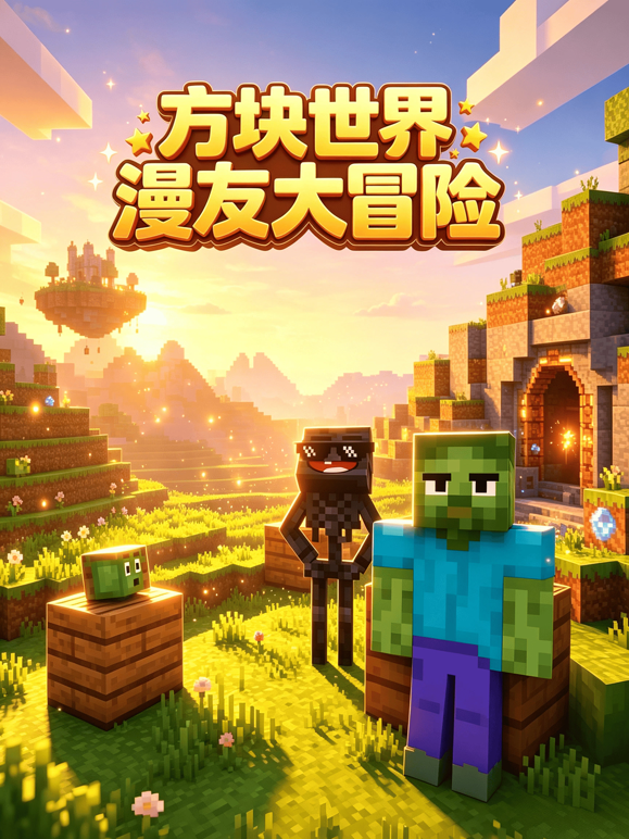 方块世界漫友大冒险 海报 高清在线观看