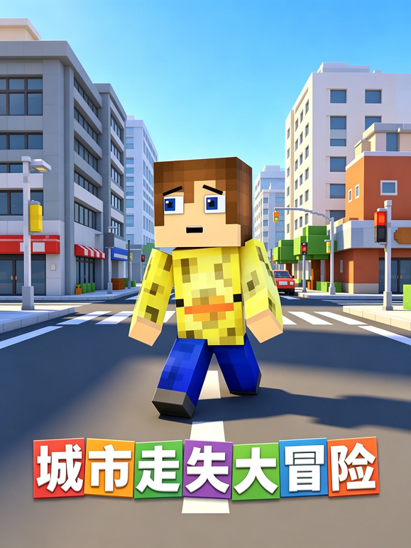 城市走失大冒险 海报 高清在线观看