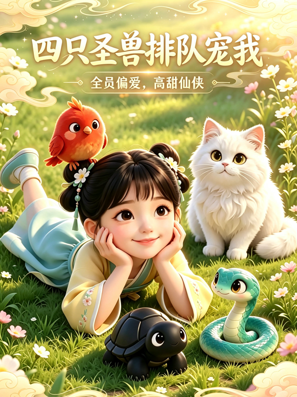 四只圣兽排队宠我 海报 高清在线观看
