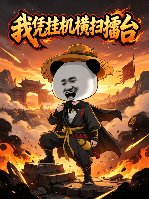 我凭挂机横扫擂台 海报 高清在线观看