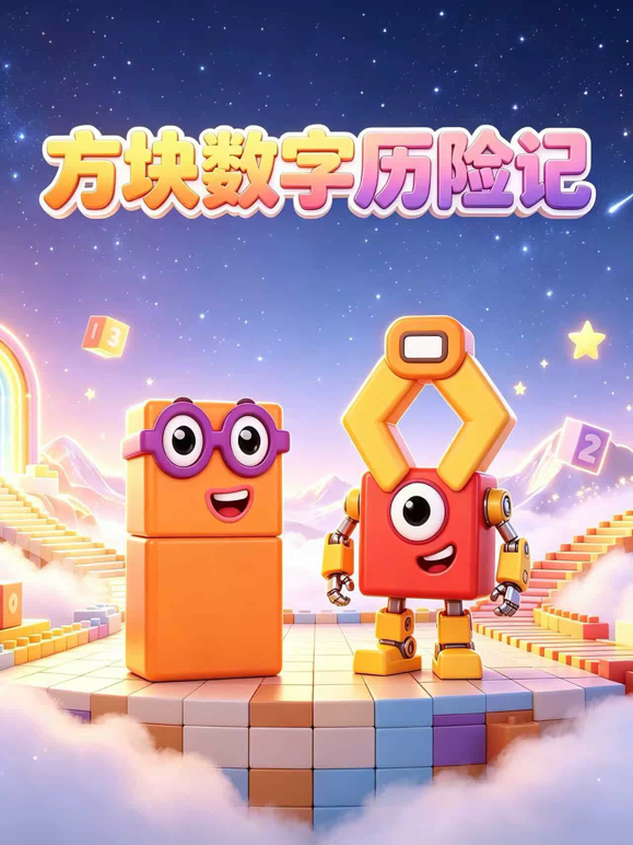 方块数字历险记 海报 高清在线观看