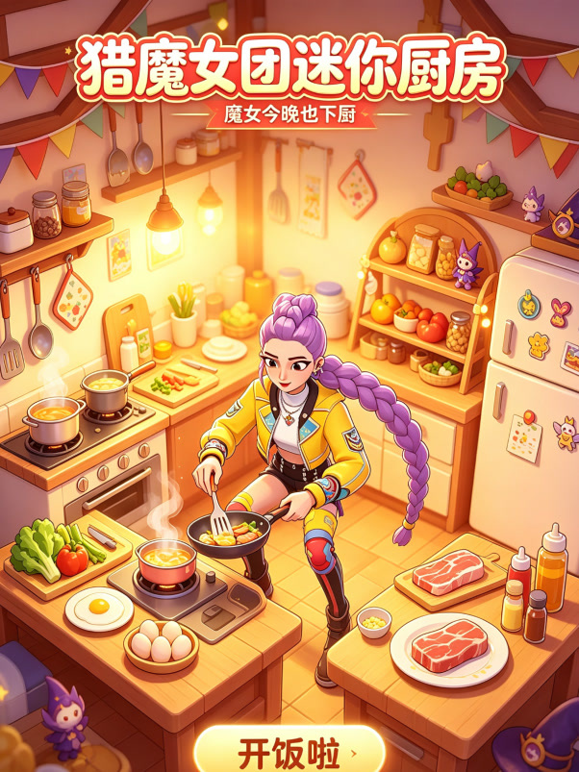 猎魔女团迷你厨房 海报 高清在线观看