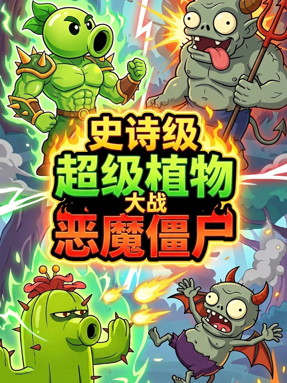 史诗级超级植物大战恶魔僵尸 海报 高清在线观看