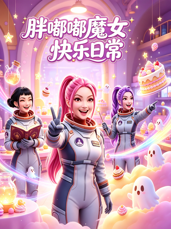 胖嘟嘟魔女快乐日常 海报 高清在线观看