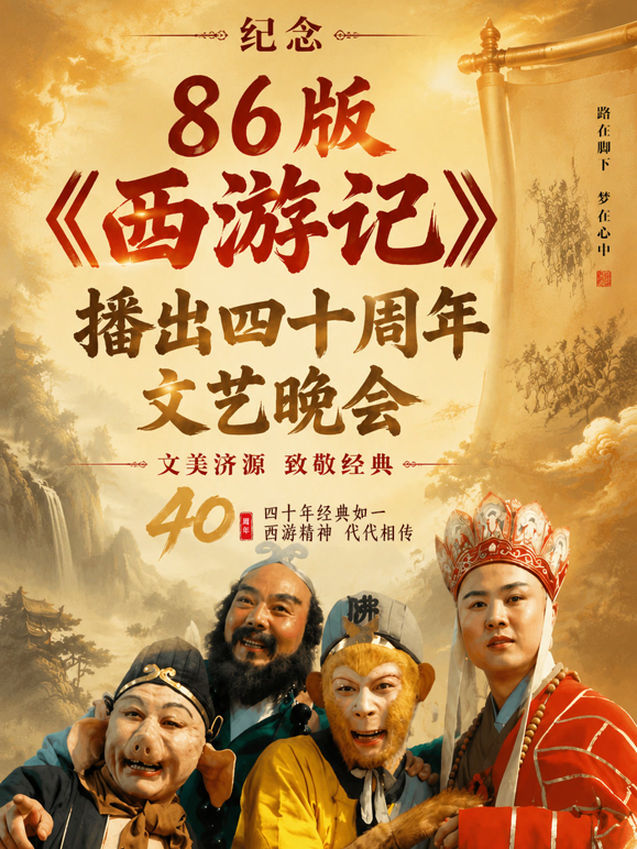 纪念86版《西游记》播出四十周年文艺晚会 海报 高清在线观看