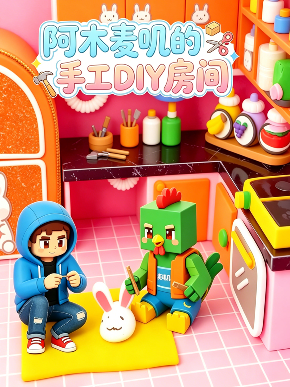 阿木麦叽的手工DIY房间 海报 高清在线观看
