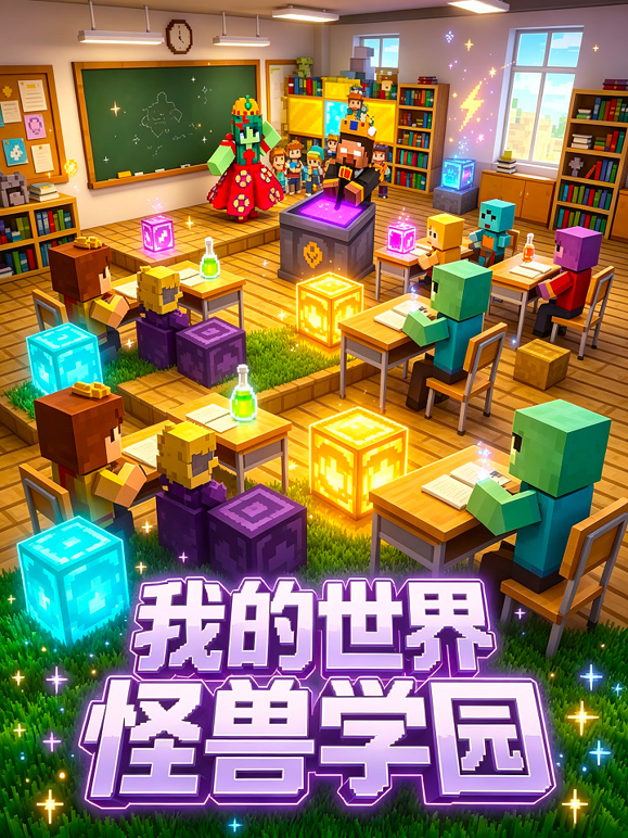 我的世界怪兽学园 海报 高清在线观看