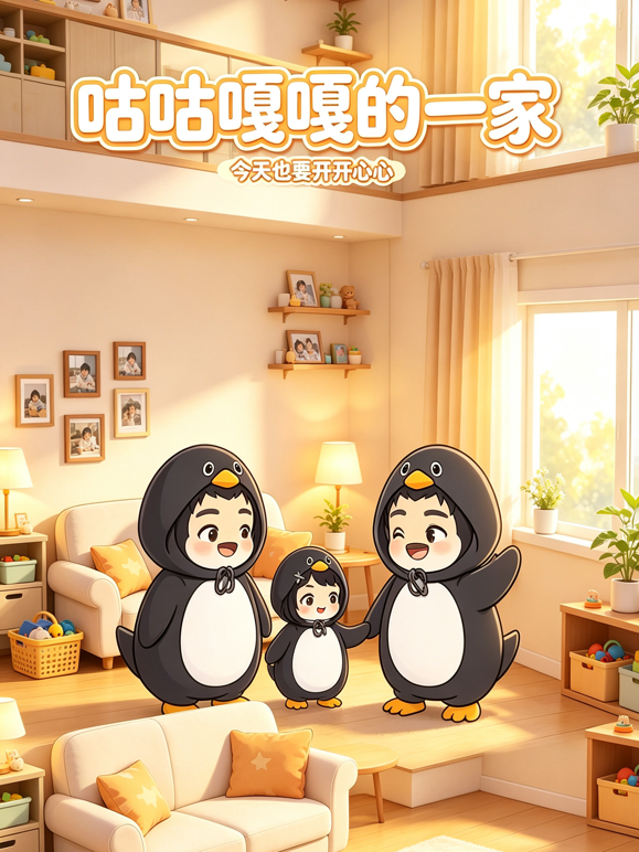 咕咕嘎嘎的一家第一季 海报 高清在线观看